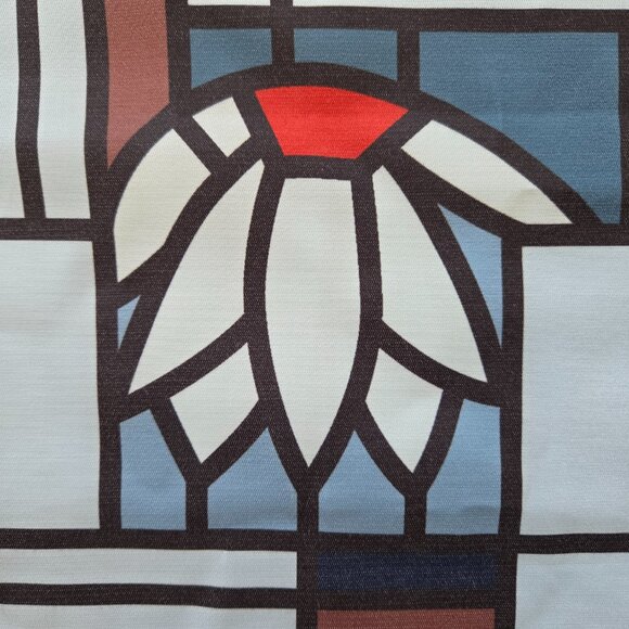 NEW Frank Lloyd Wright Water Lillies Scarf Silk/Viscose/Poly - Picture 7 of 11